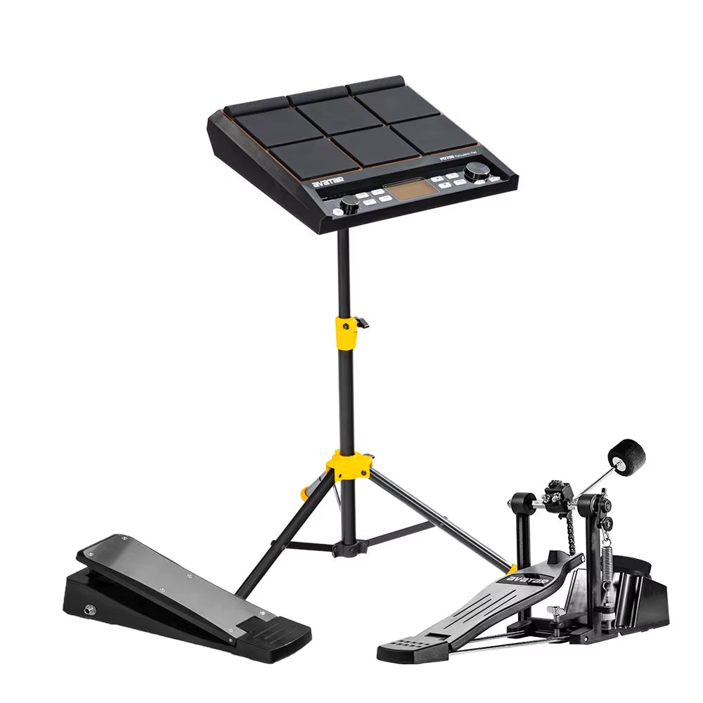 Electronic Percussion Board PD705 Electronic Sound Percussion Pad Portable Electronic Drum