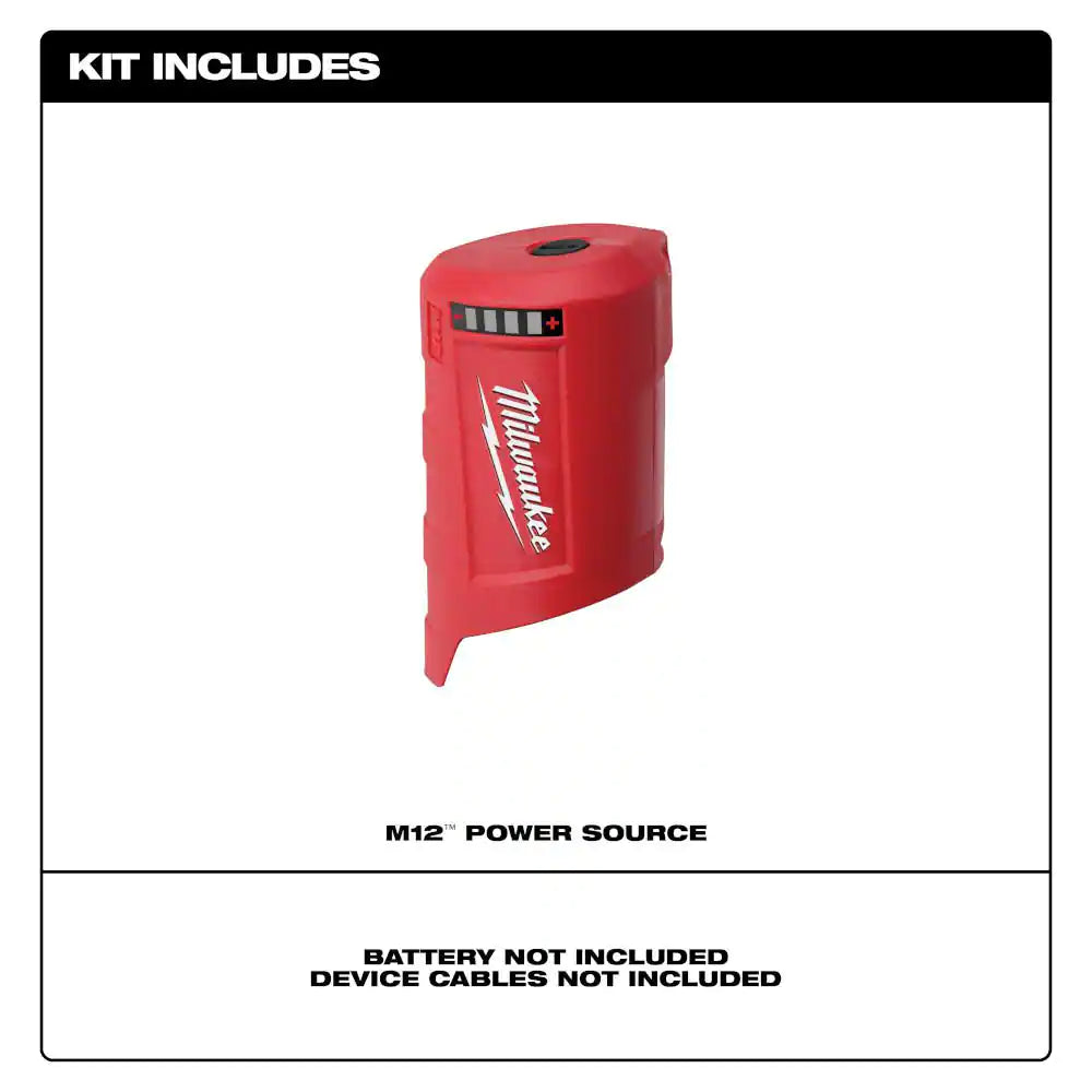 M12 12-Volt Lithium-Ion Cordless Power Source (Tool-Only)