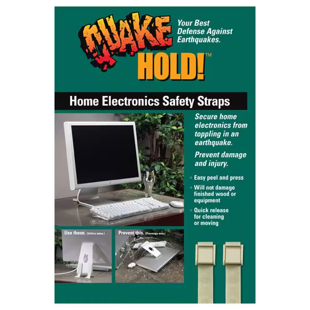 Multi-Use Electronic Safety Straps Beige - Computer