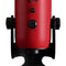 Yeti USB Mic,  VO!CE Software, 4 Pickup Patterns, Headphone Output & Volume Control, Plug & Play, Satin Red