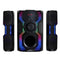 2.1-Channel Bluetooth Multimedia Wired Speaker Stereo Shelf System