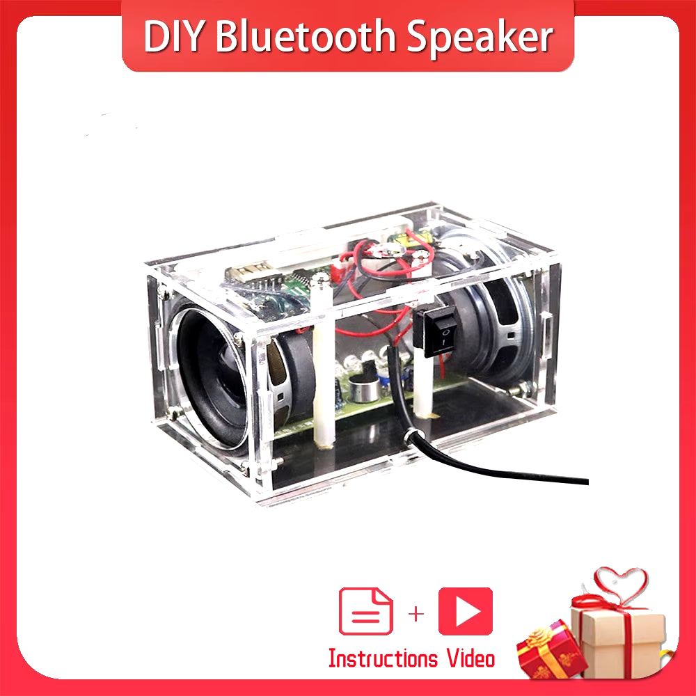 DIY Bluetooth Speaker Production and Assembly Electronic Welding Kit Teaching Practice DIY Electronic Kit Component