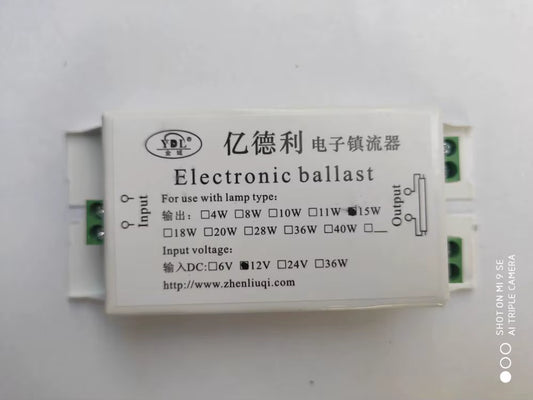 DC12V10W Ultraviolet UV Lamp Electronic Ballast Manufacturer 15W Insecticidal Lamp Electronic Ballast