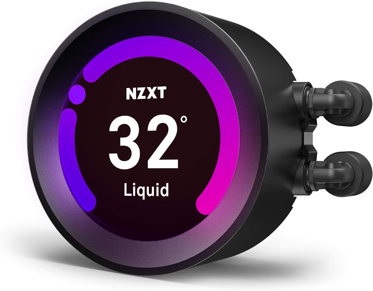 Kraken Z73 360Mm - RL-KRZ73-01 - AIO RGB CPU Liquid Cooler - Customizable LCD Display - Improved Pump - Powered by CAM V4 - RGB Connector - Aer P 120Mm Radiator Fans (3 Included) ,Black